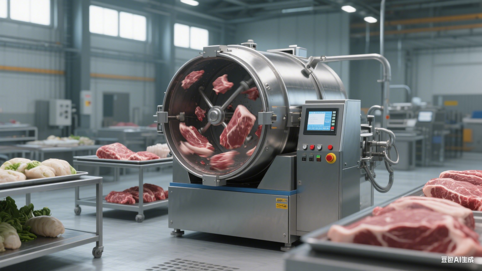 牛肉真空滚揉机：转速变频与普通款的全面比较(6)