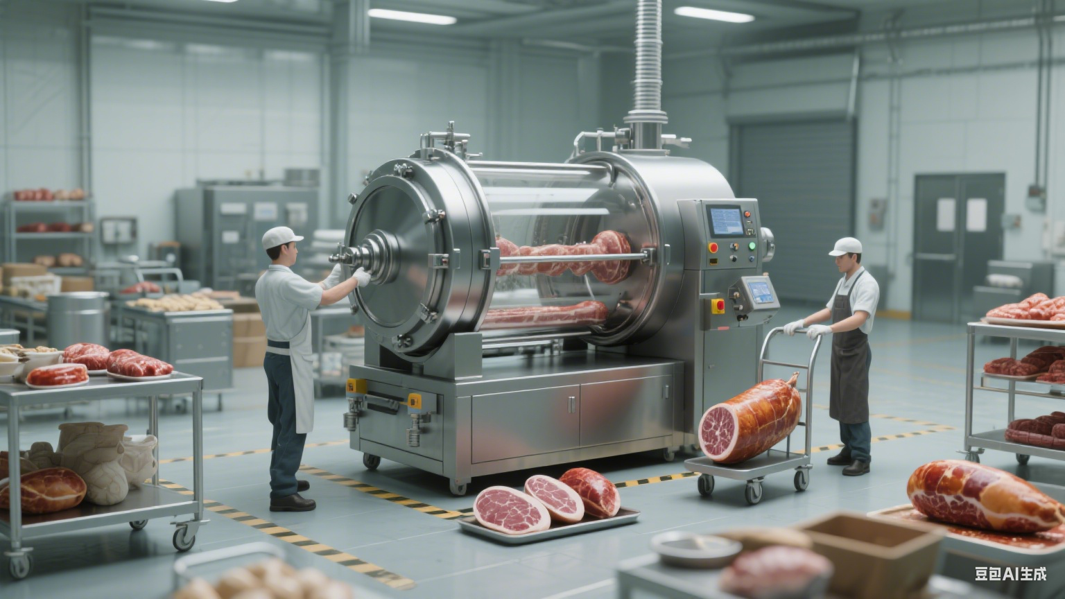 真空滚揉机:给食材 “做 SPA” 的食品加工高手(3) 真空滚揉机:给食材 “做 SPA” 的食品加工高手(3)