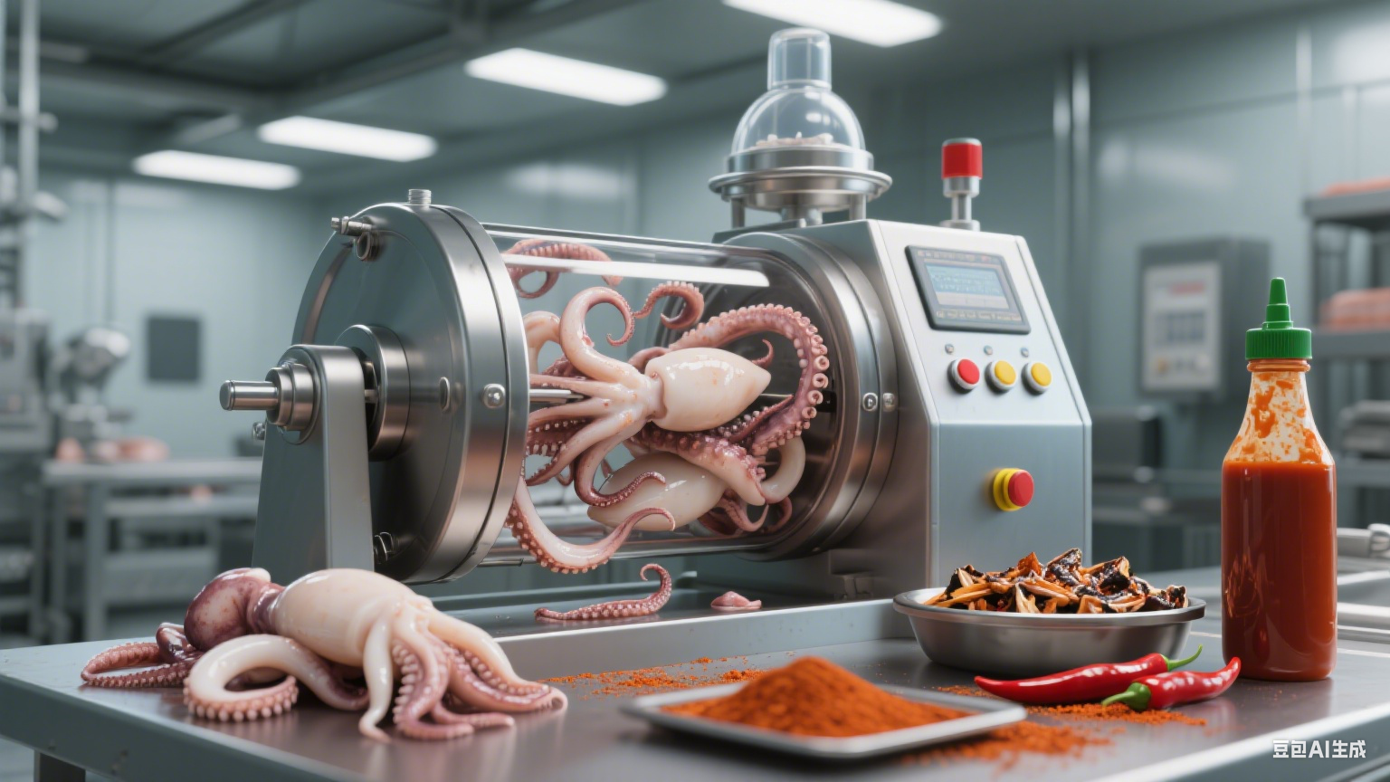 真空滚揉机：穿梭在食品加工场的 “风味魔法师”(3)