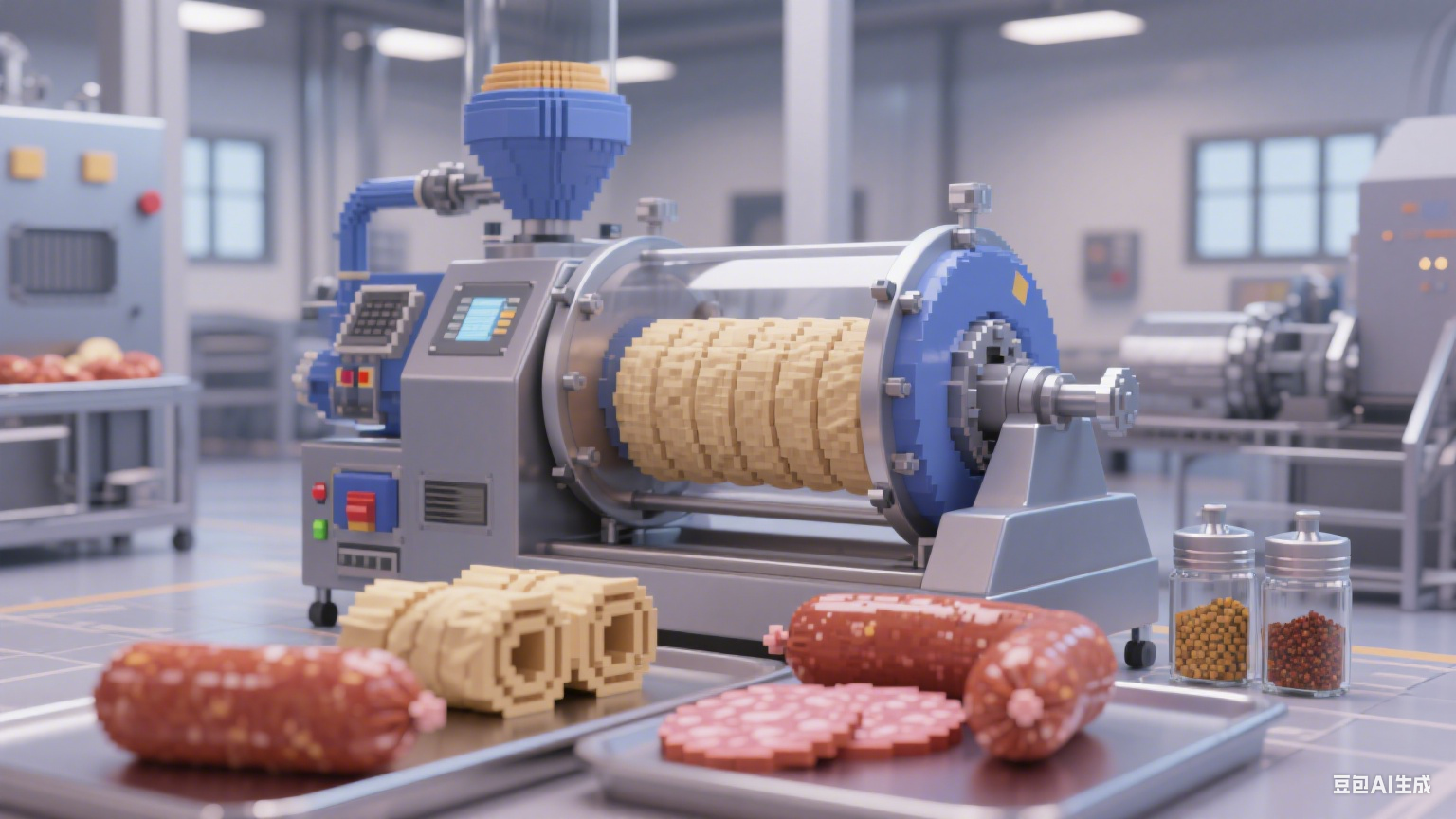 真空滚揉机：穿梭在食品加工场的 “风味魔法师”(4)