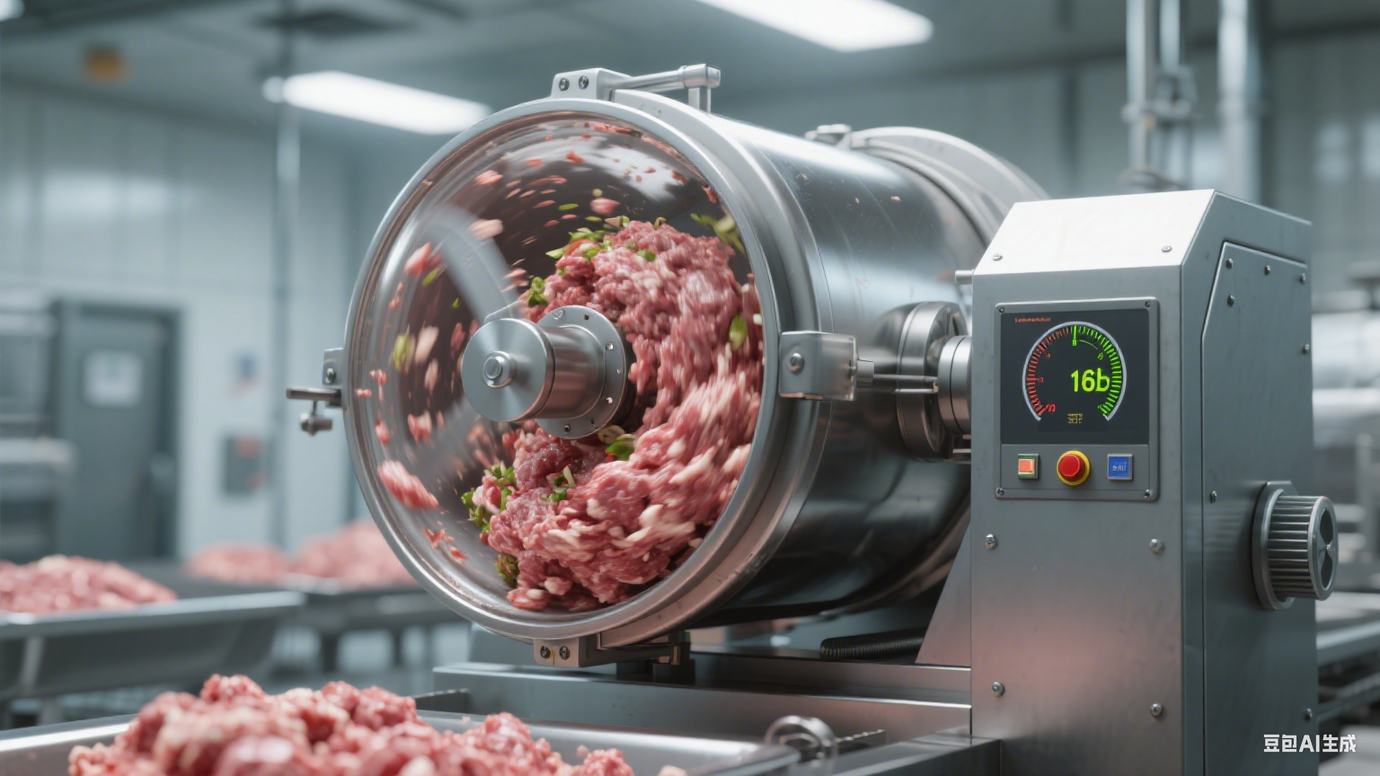 滚揉机的功能，滚揉机的核心基础功能围绕肉品腌制、嫩化与入味展开，通过物理作用改变肉品结构，提升加工后肉品的口感与品质，适配肉类加工的核心需求(3)