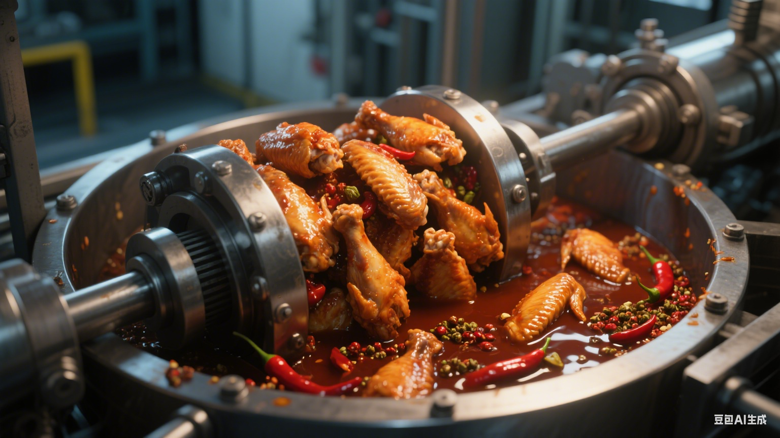 真空滚揉机:肉类加工的 “风味口感魔术师”(2) 真空滚揉机:肉类加工的 “风味口感魔术师”(2)