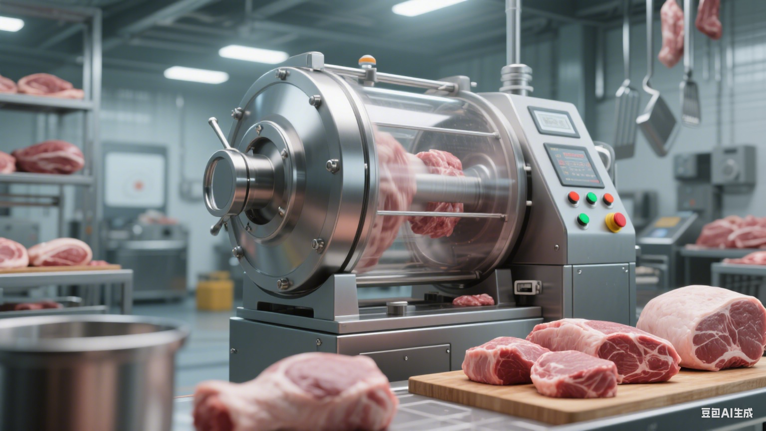 真空滚揉机:肉类加工的 “风味口感魔术师”(5) 真空滚揉机:肉类加工的 “风味口感魔术师”(5)