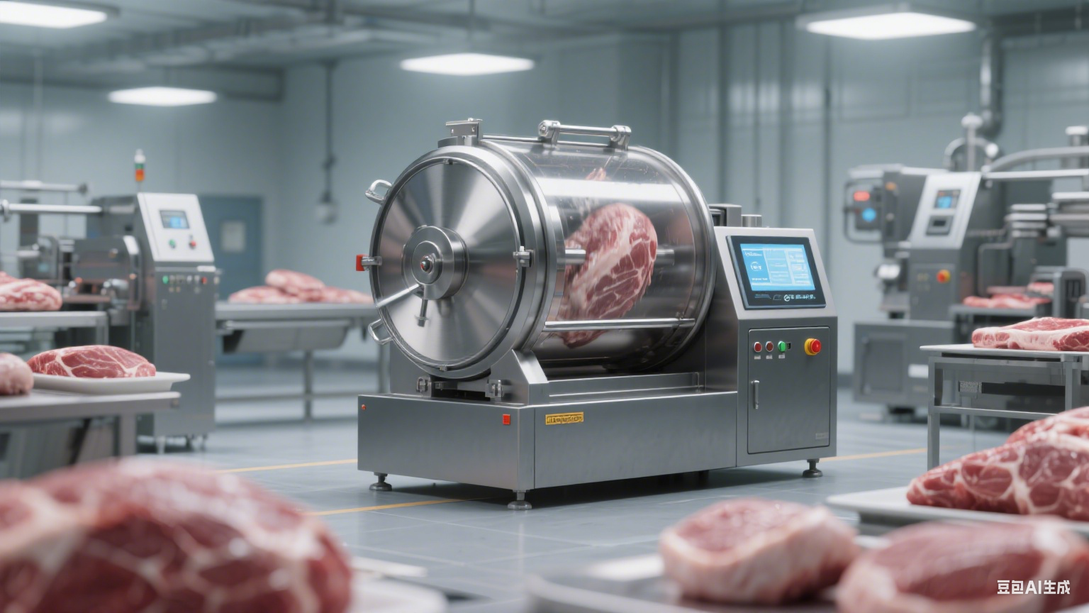 有效滚揉与均匀入味特性：提升肉品品质与加工效率(6)