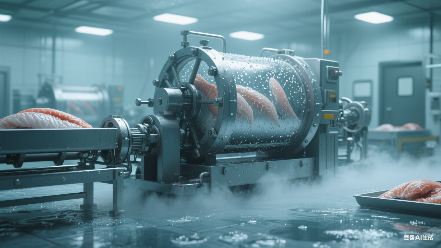 滚揉机的杀菌特性：低温腌制与协同杀菌逻辑(4)