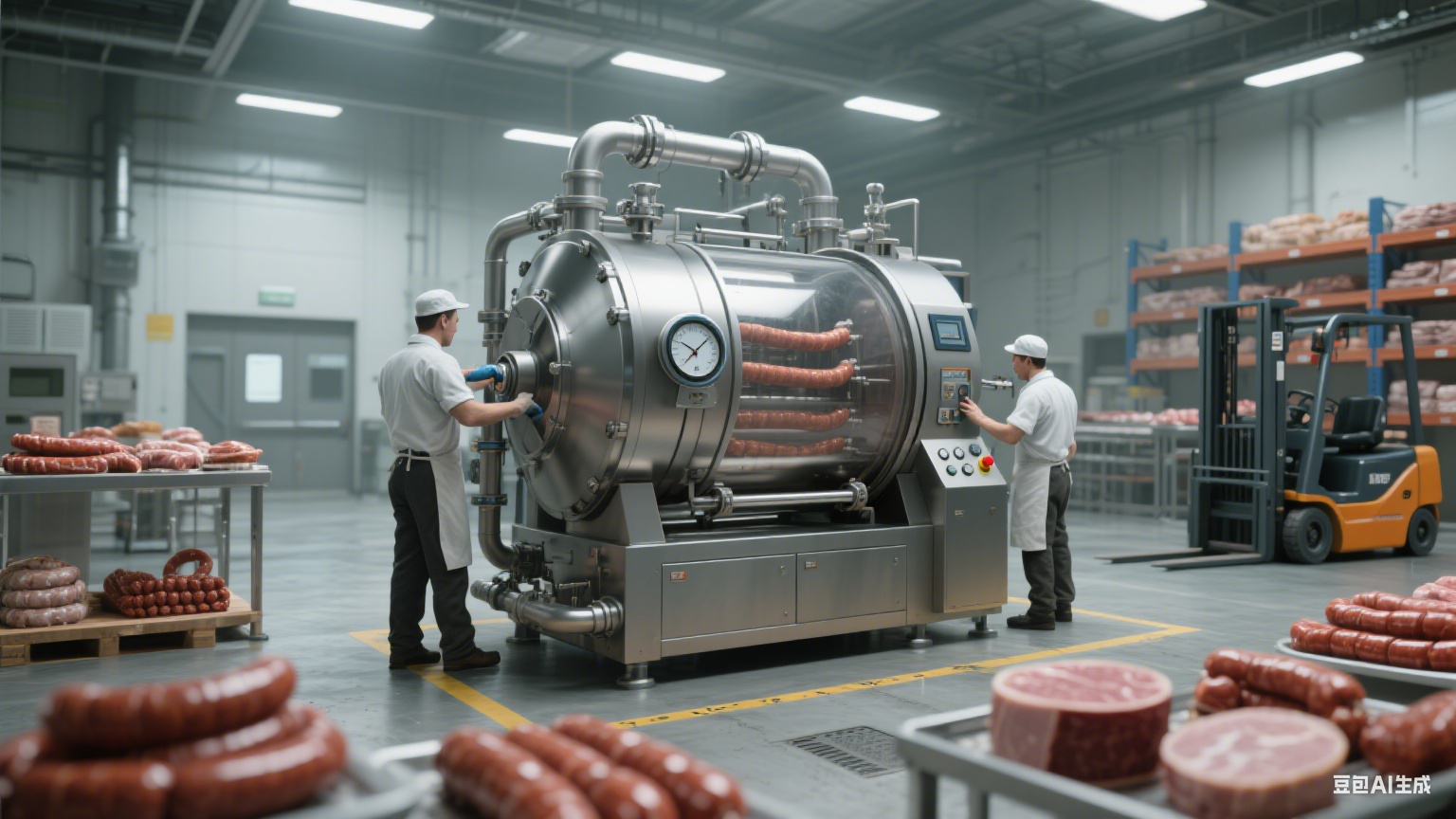 真空滚揉机在食品行业的核心优势与实践应用价值(7)