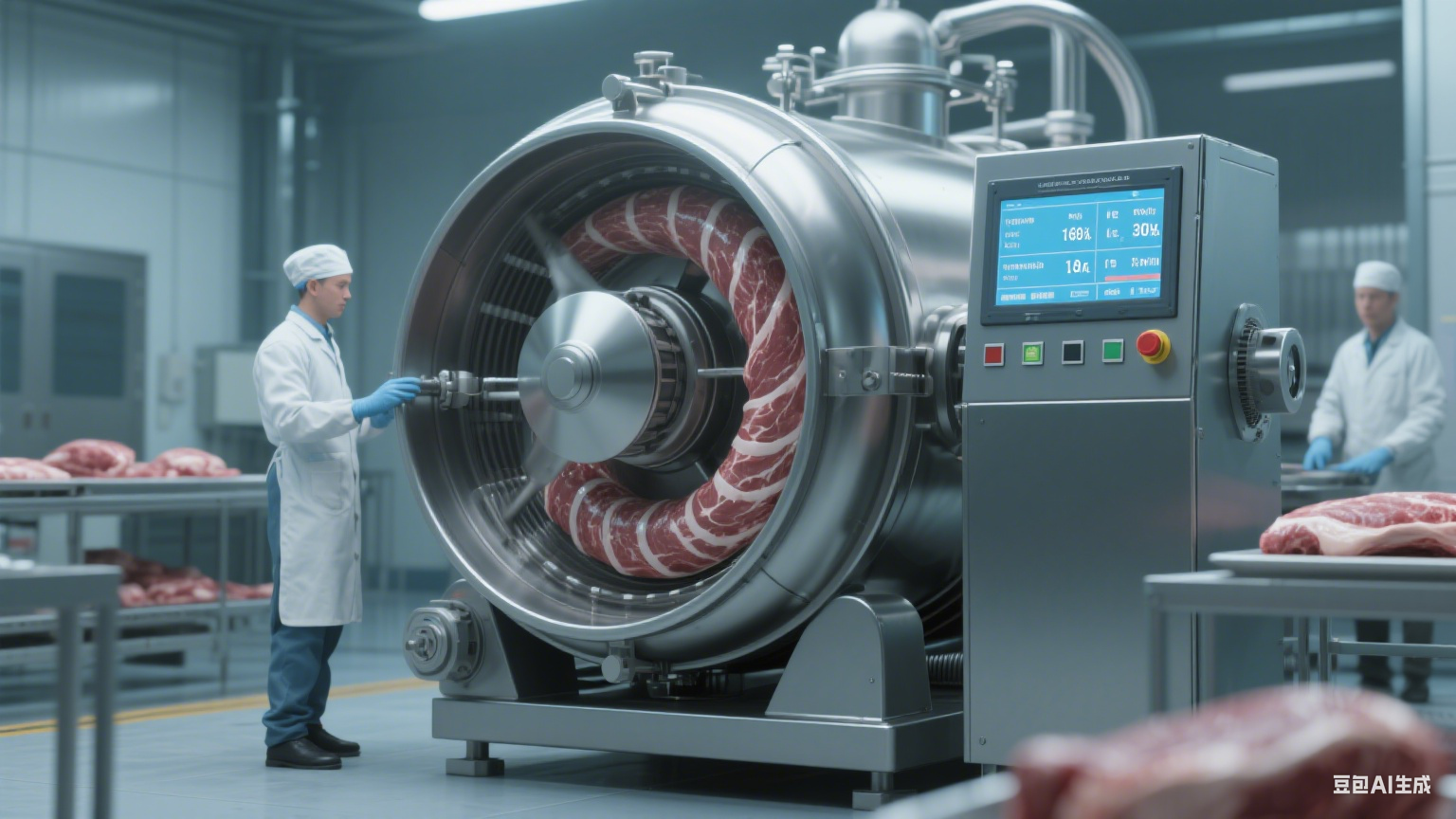 真空滚揉机的作用在于什么，为什么食品业那么受众(4)