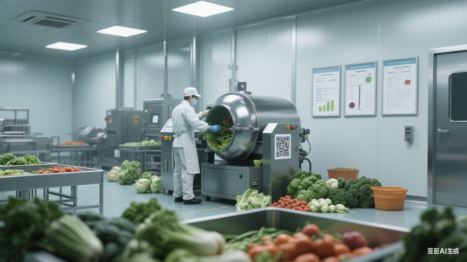 滚揉机在蔬菜加工中的应用(5)