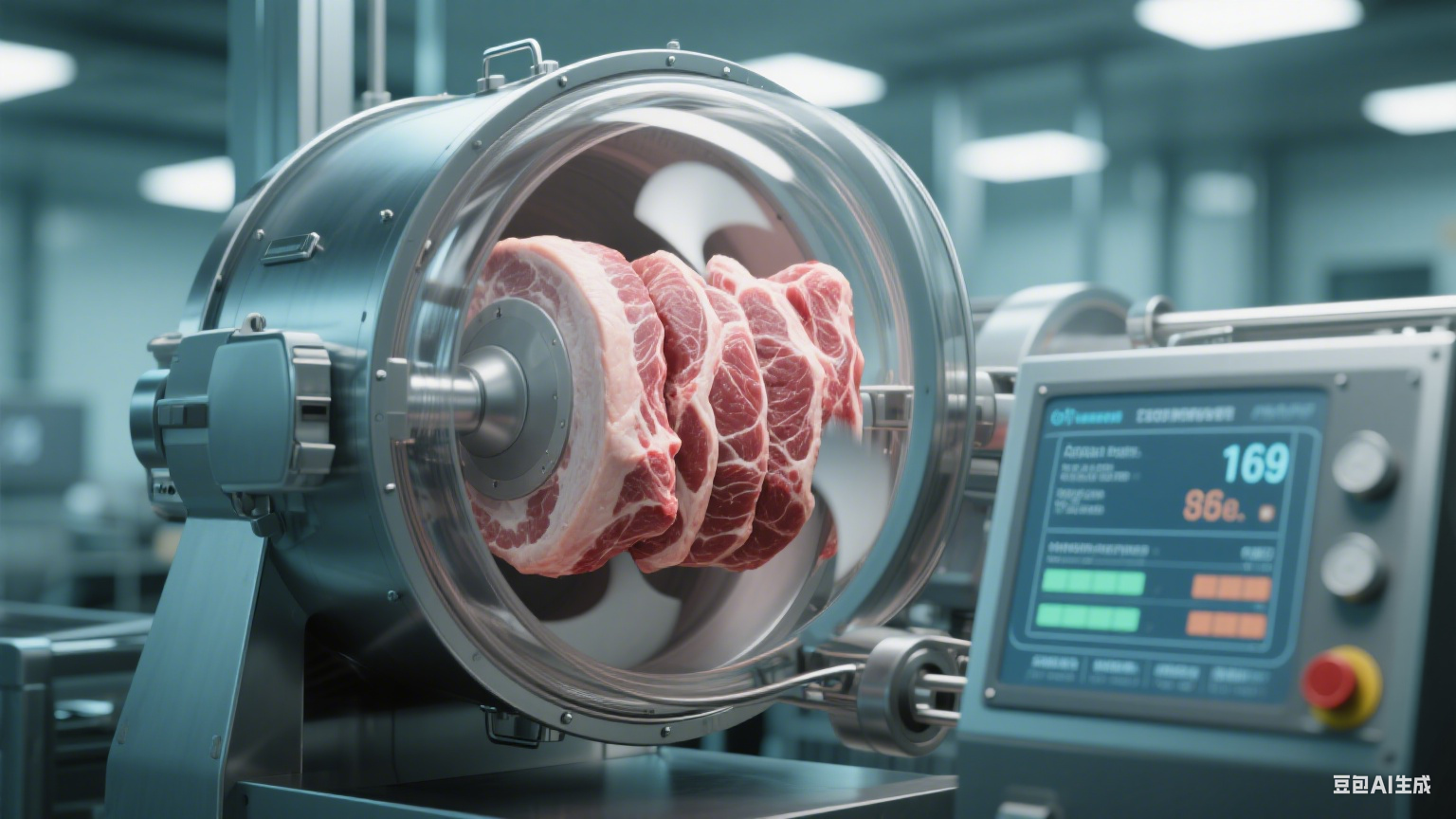 真空滚揉机在食品加工厂的适用产品范围与工艺适配(4)