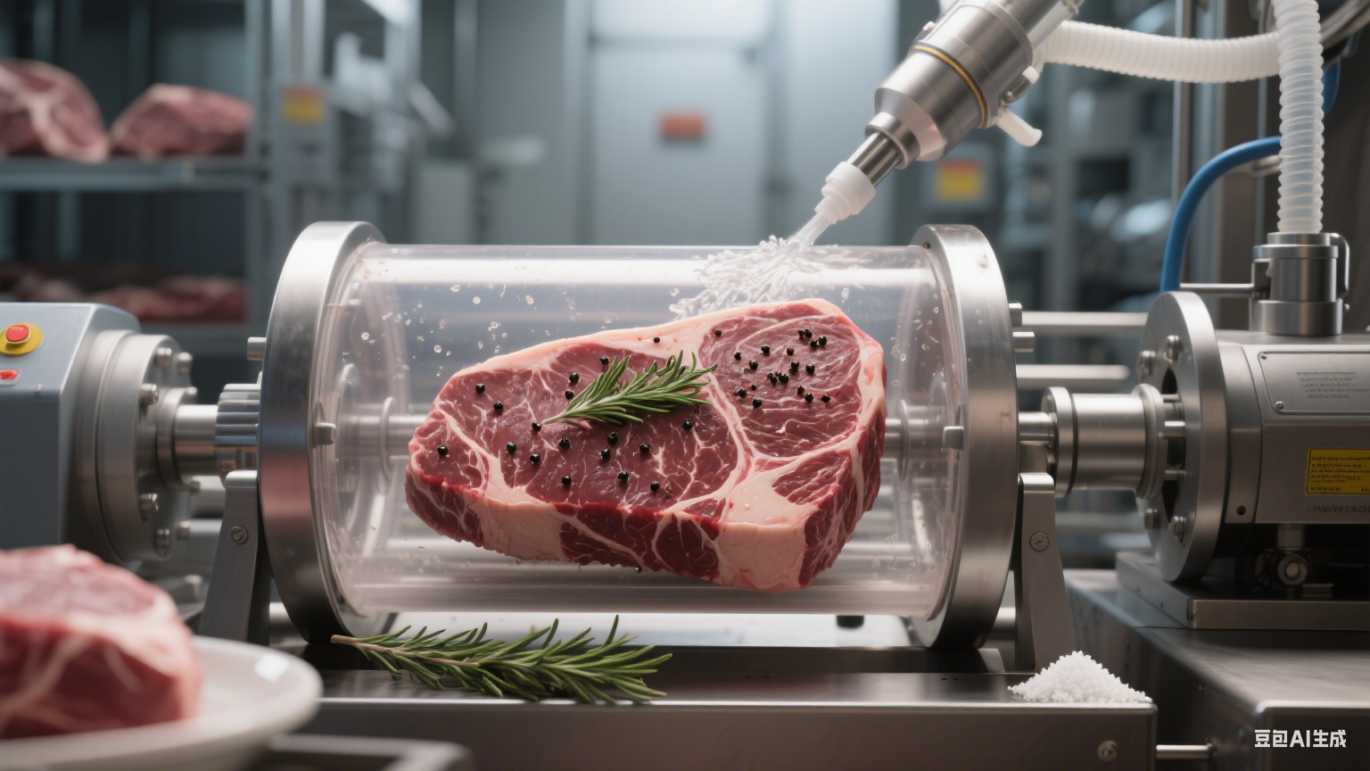 滚揉机在牛肉加工中的应用(3)