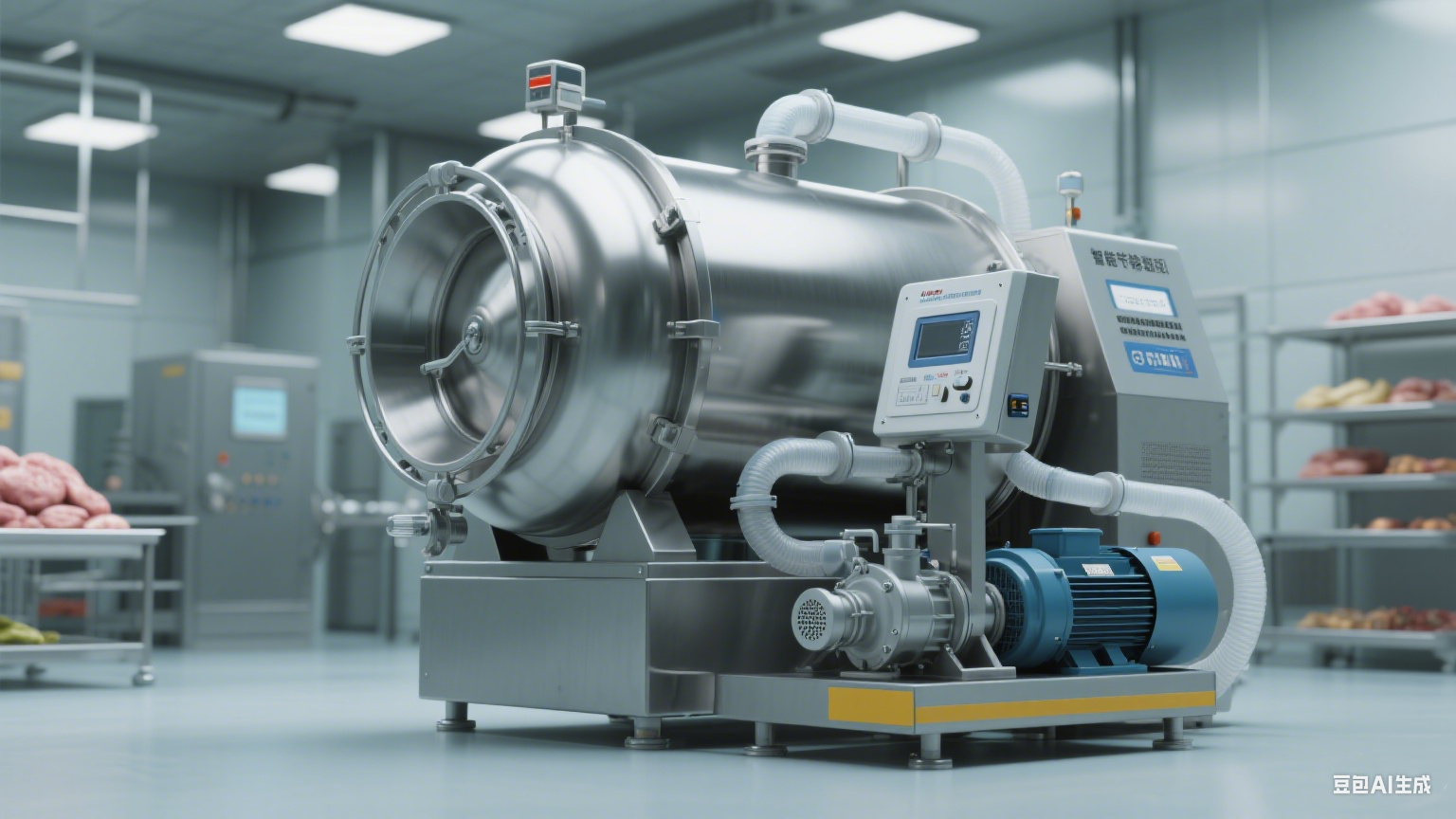 滚揉机在腌肉加工的核心作用(4)