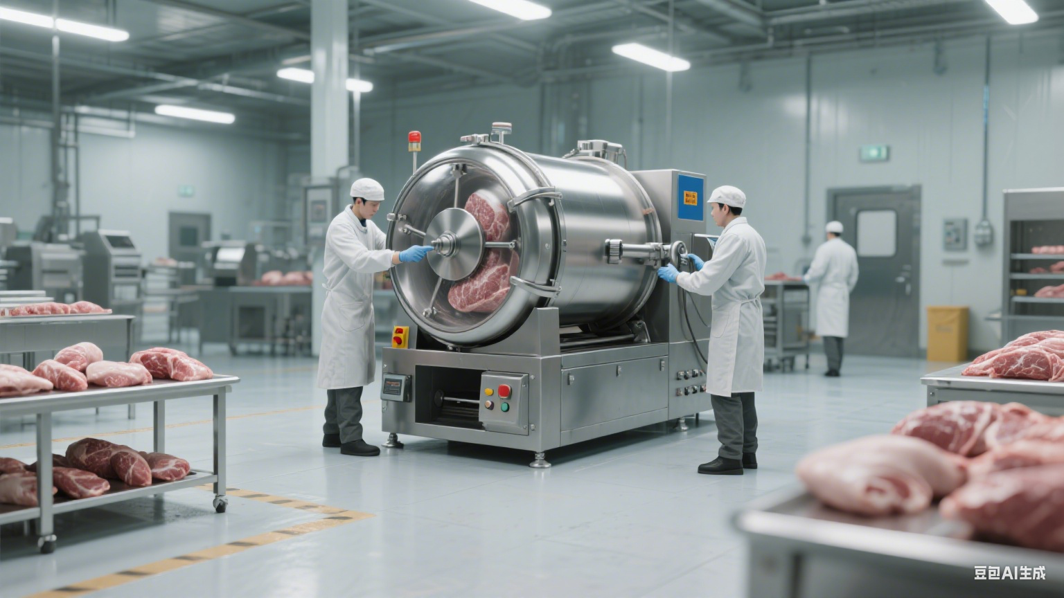 滚揉机：赋能食品厂肉类加工，兼顾效率与入味双重优势(2)