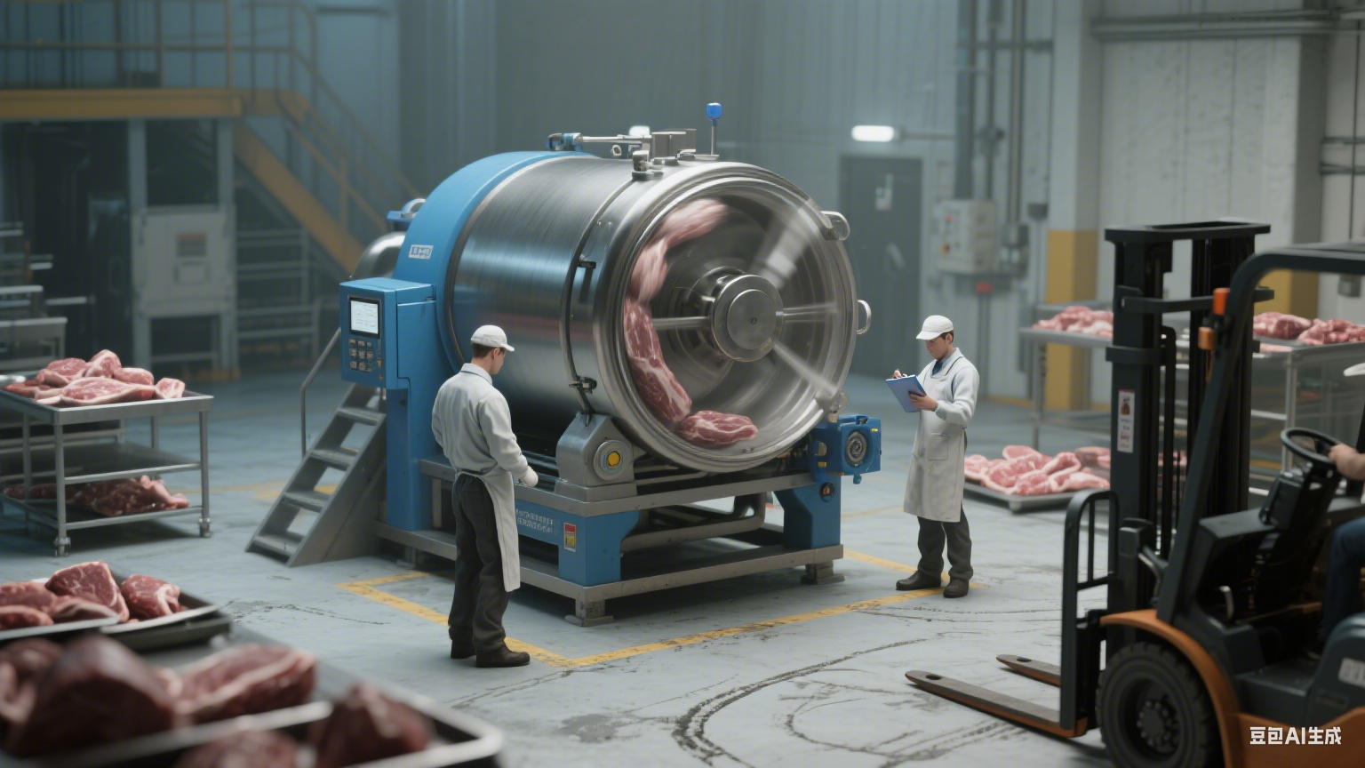 滚揉机：赋能食品厂肉类加工，兼顾效率与入味双重优势(3)