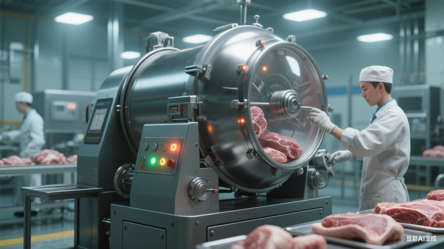 滚揉机：赋能食品厂肉类加工，兼顾效率与入味双重优势(8)