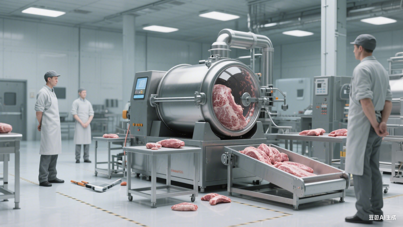 滚揉机赋能食品厂:肉类均匀滚揉提升产品竞争力(2) 滚揉机赋能食品厂:肉类均匀滚揉提升产品竞争力(2)