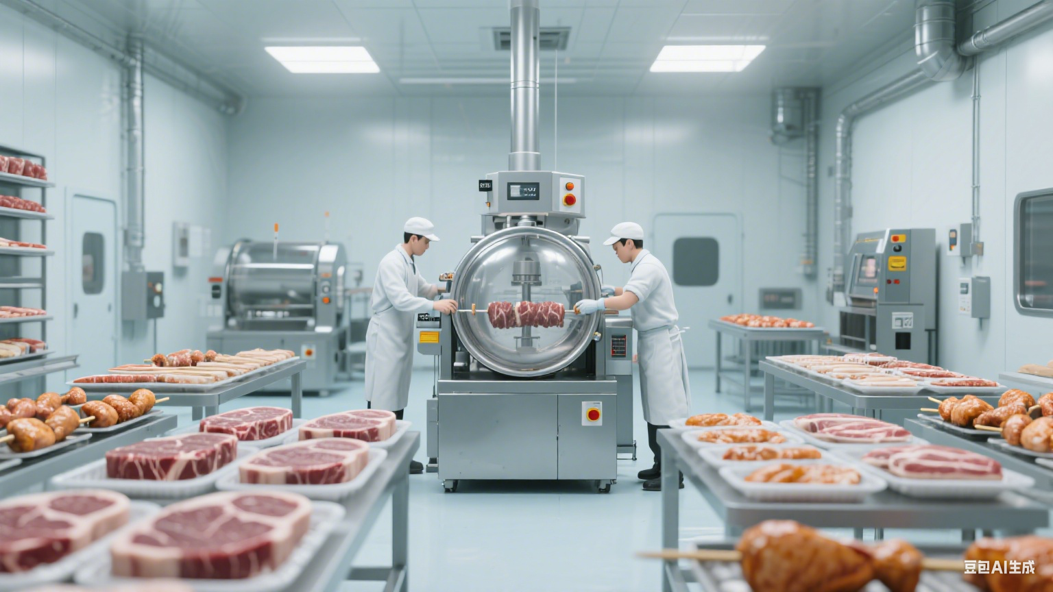 滚揉机赋能食品厂:肉类均匀滚揉提升产品竞争力(4) 滚揉机赋能食品厂:肉类均匀滚揉提升产品竞争力(4)