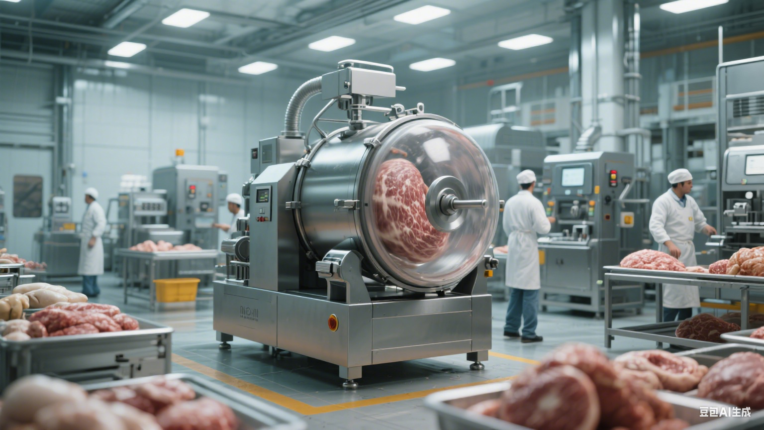 滚揉机赋能食品厂:肉类均匀滚揉提升产品竞争力(6) 滚揉机赋能食品厂:肉类均匀滚揉提升产品竞争力(6)