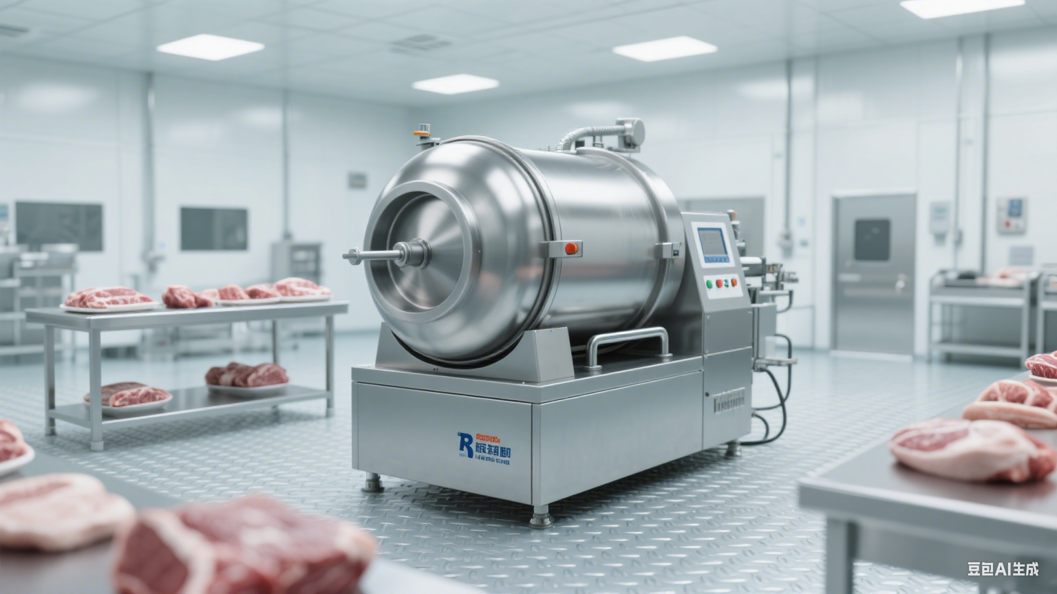 食品加工选滚揉机准没错:肉类腌制均匀品质高(6) 食品加工选滚揉机准没错:肉类腌制均匀品质高(6)