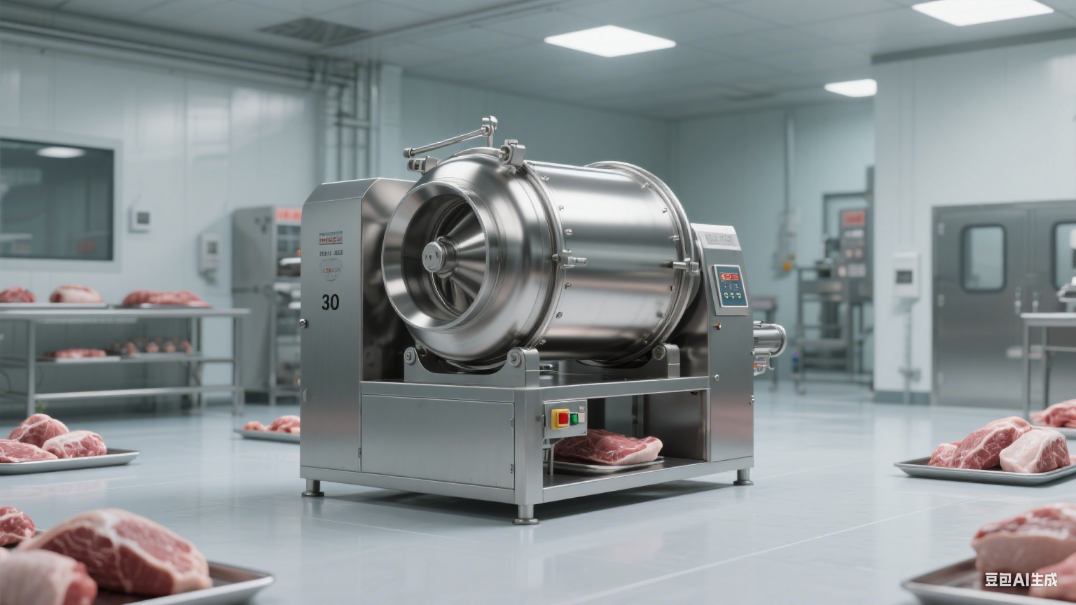 滚揉机：赋能肉类加工，为食品厂注入有效稳定生产动能(2)