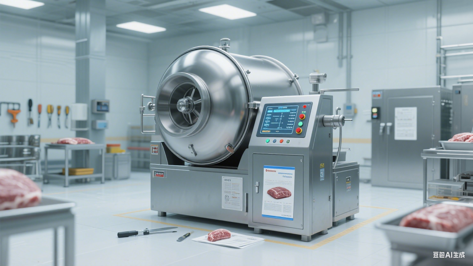 滚揉机：赋能肉类加工，为食品厂注入有效稳定生产动能(3)