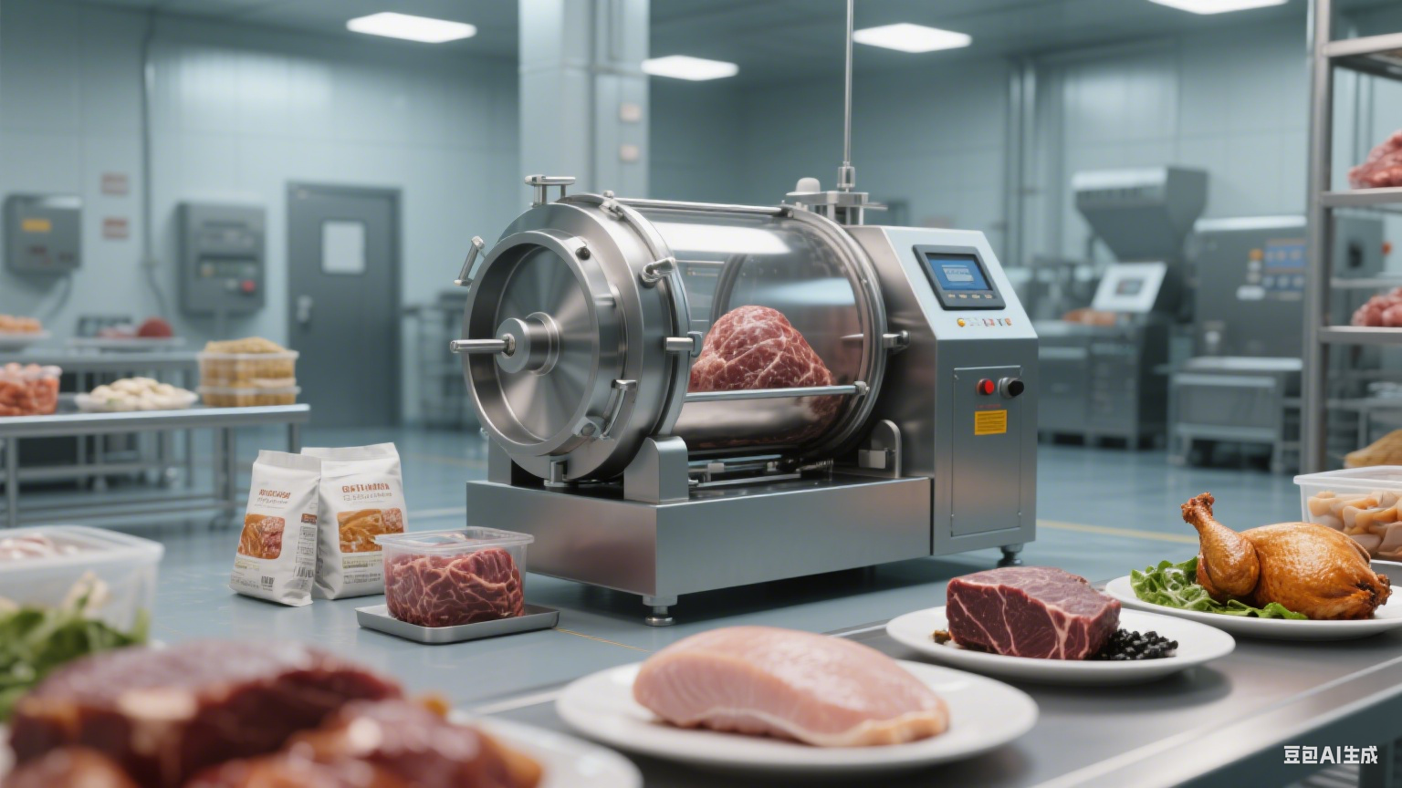 滚揉机：赋能肉类加工，为食品厂注入有效稳定生产动能(5)