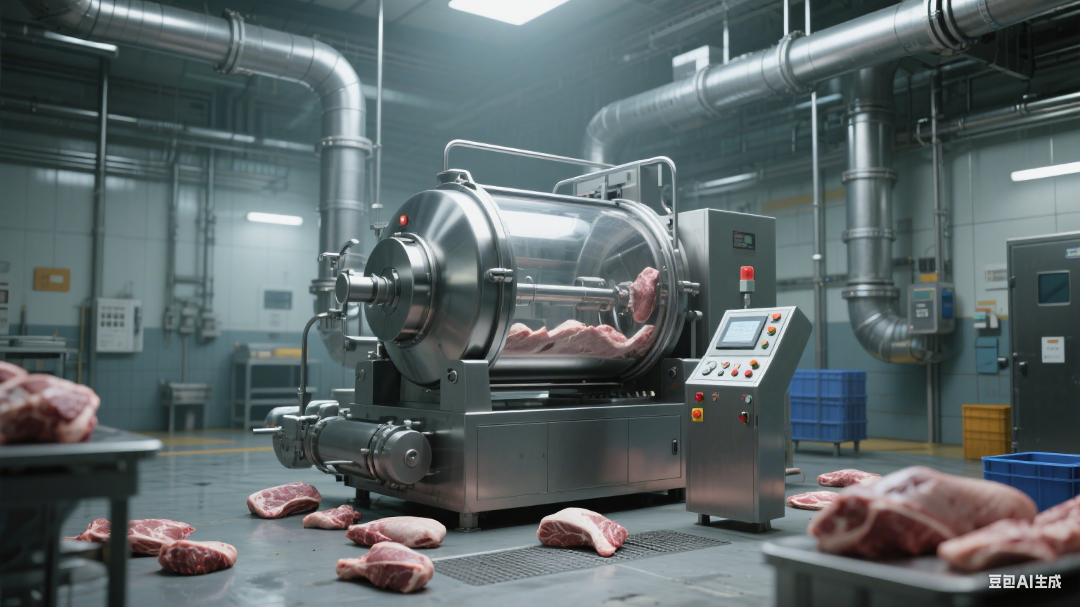 滚揉机：赋能肉类加工，为食品厂注入有效稳定生产动能(6)
