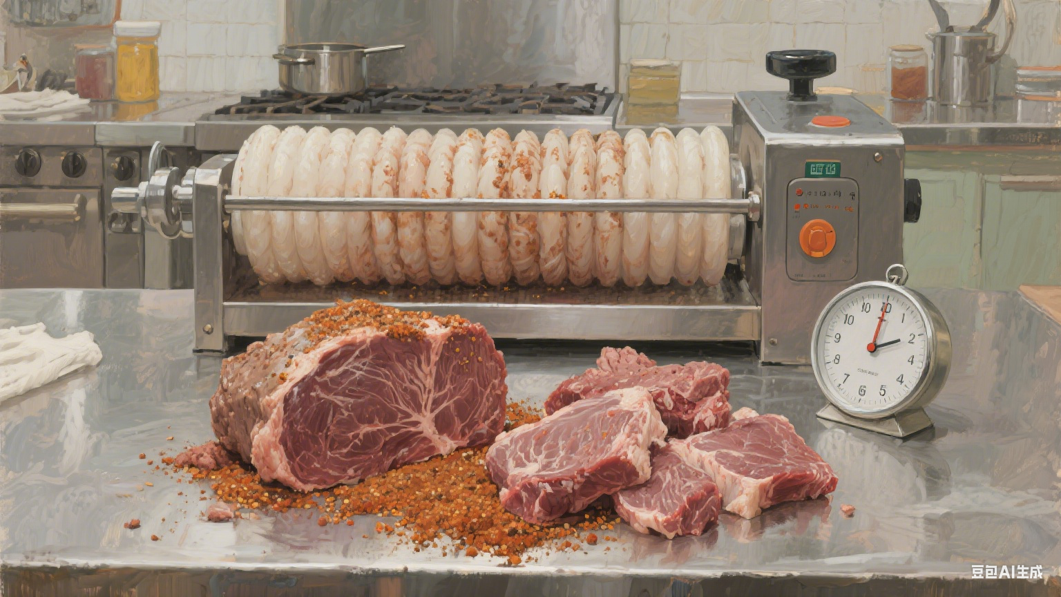 酱牛肉真空滚揉机：会进空气吗？滚越久味道越好？(4)