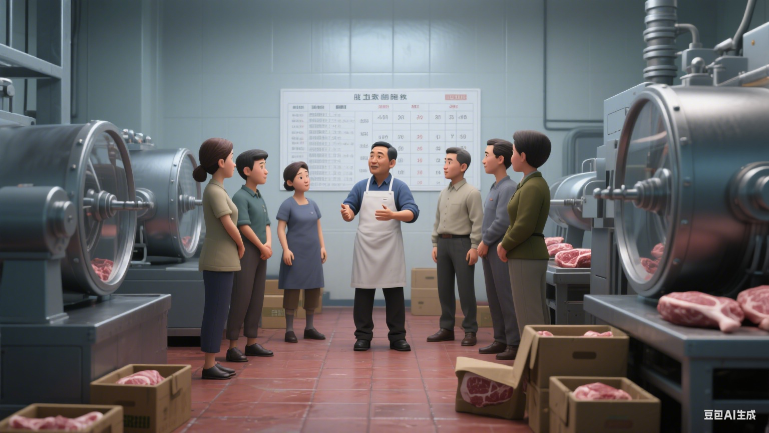 肉品真空滚揉腌制机：热效率咋样？会腌不均匀吗？(3)