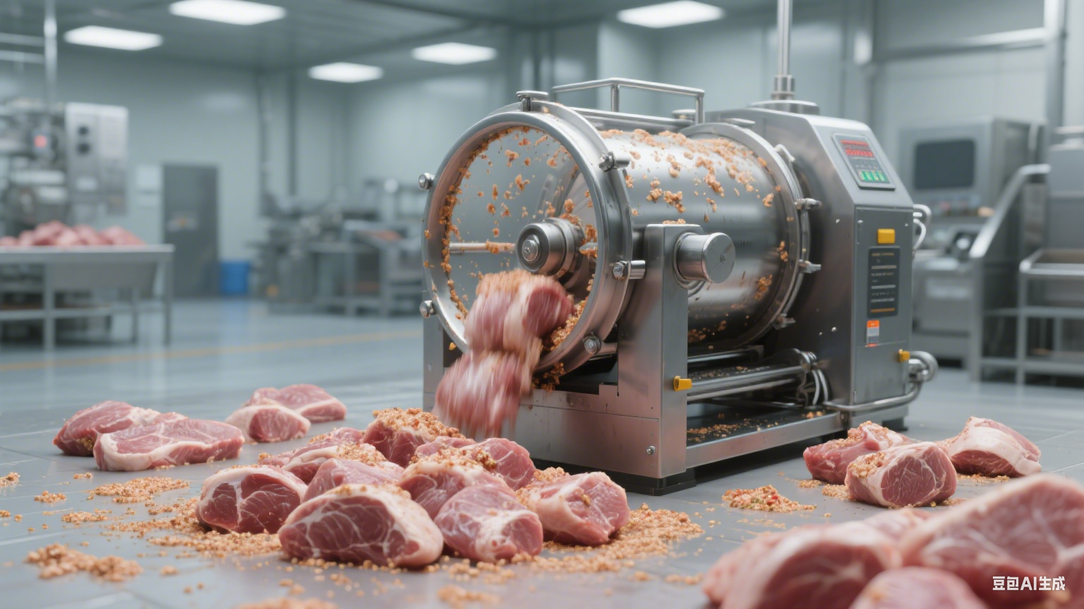 肉制品腌制滚揉机：藏在卤味坊里的 “风味魔术师”(6)