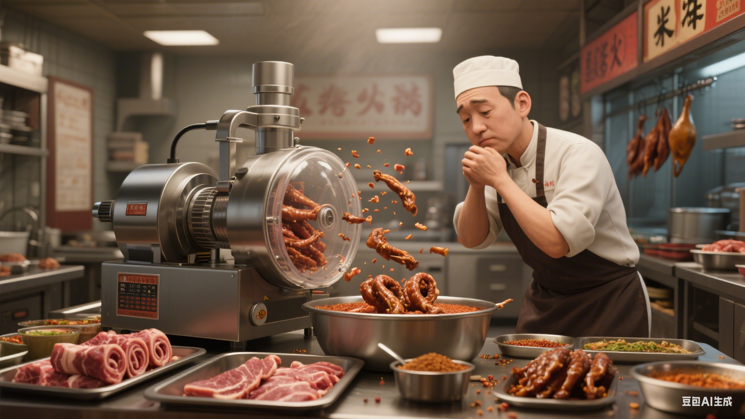 真空锁鲜・入味匀透：解密肉食真空腌制拌料机的焕味魔法(1)