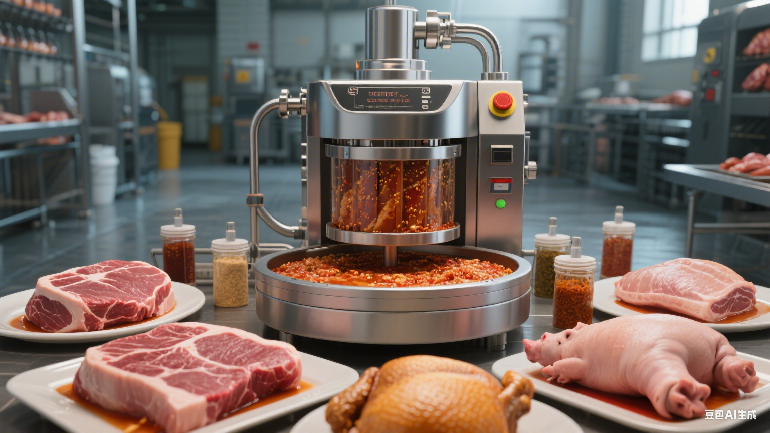 真空锁鲜・入味匀透：解密肉食真空腌制拌料机的焕味魔法(3)