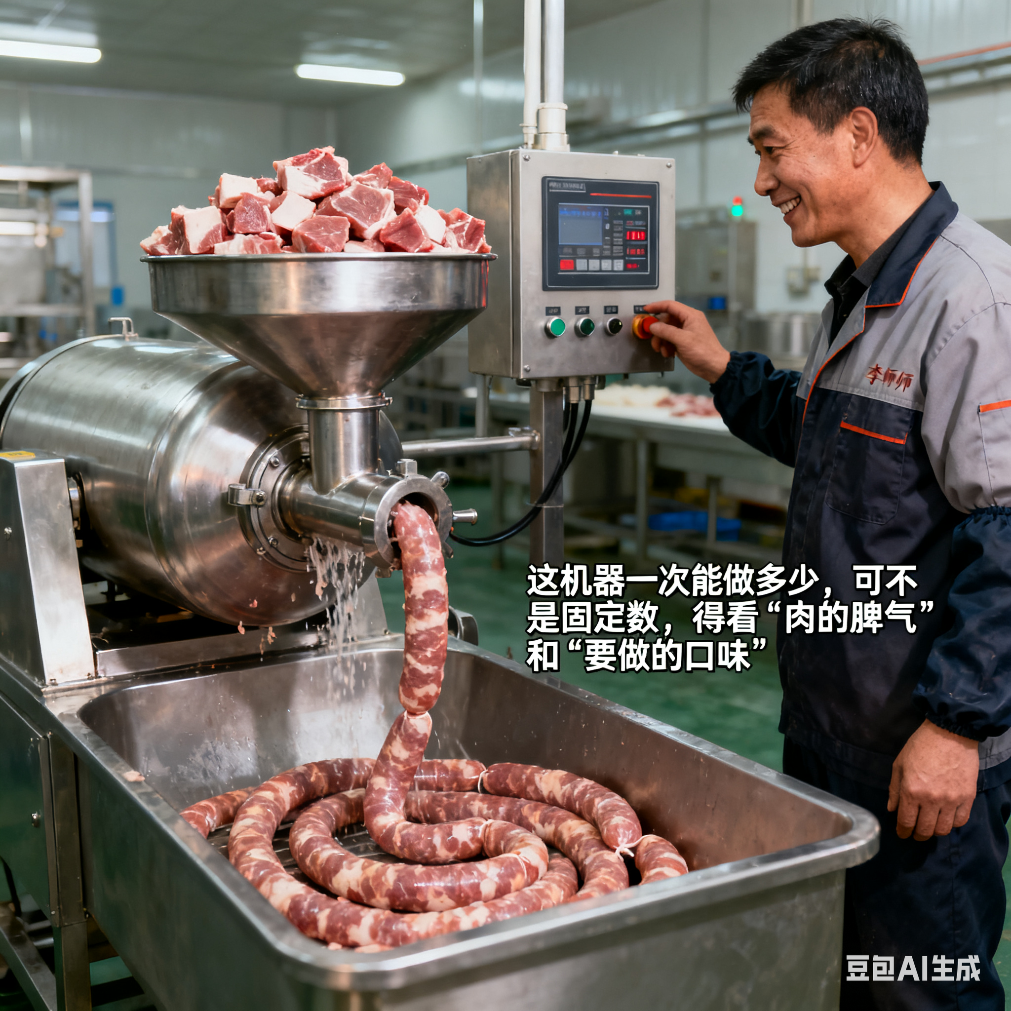 匠造肉香：绞肉灌肠滚揉机的单次产能逻辑与风味适配之道(1)