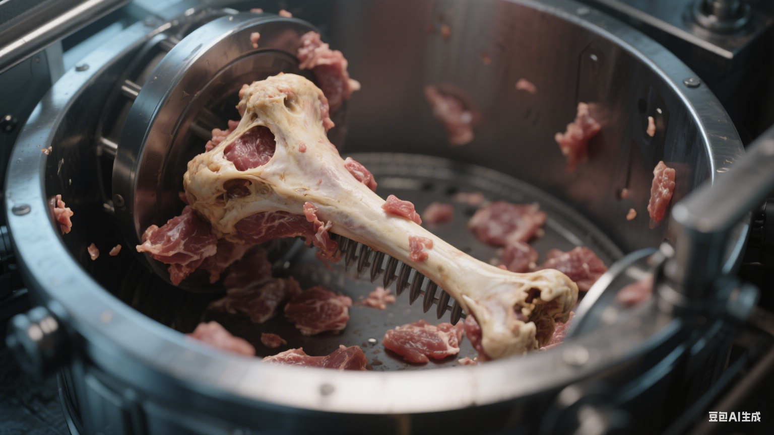 鸭脖滚揉机：构筑卤味肉质优化的风味赋能体系 —— 解析骨类处理的功能边界(3)