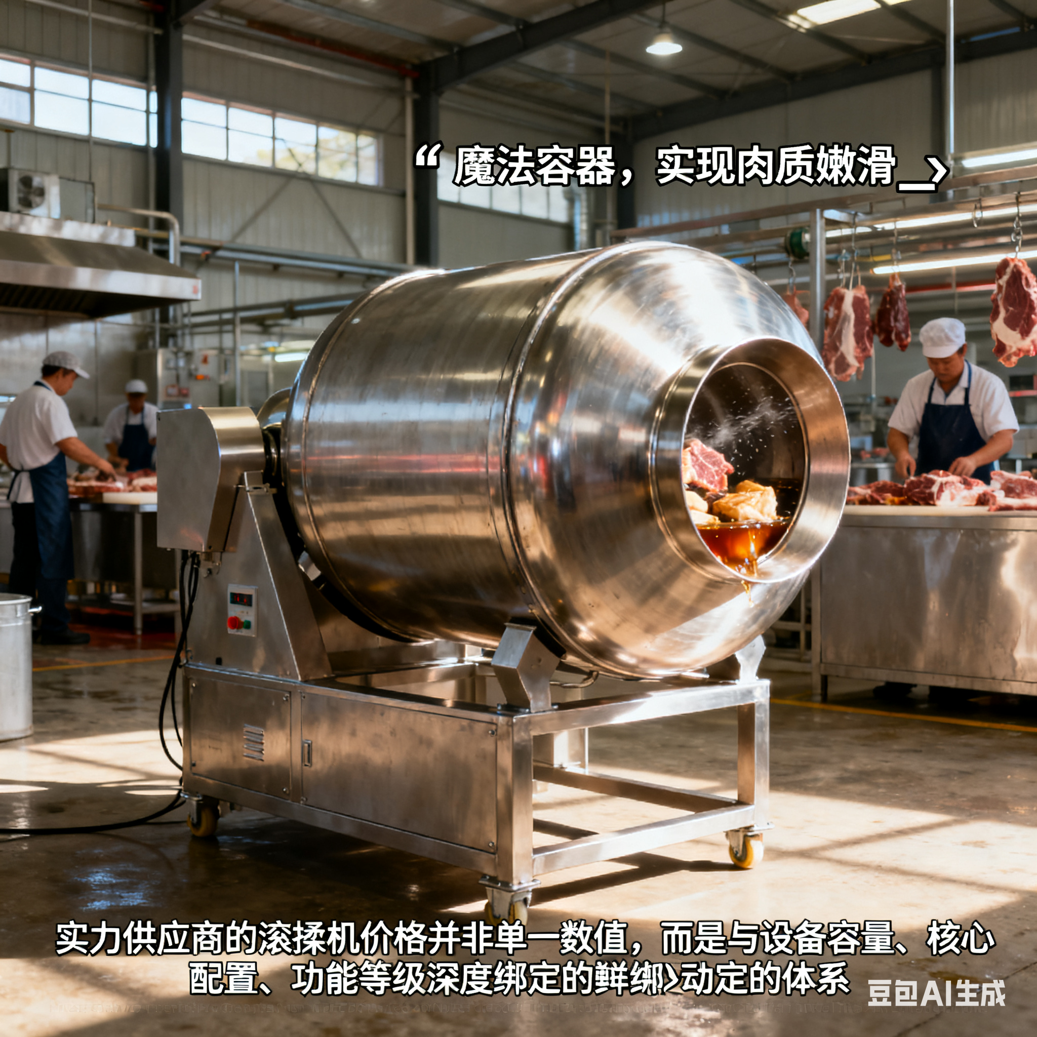 真空聚力・价适其位 —— 实力供应商滚揉机价格体系与选购指南(1)