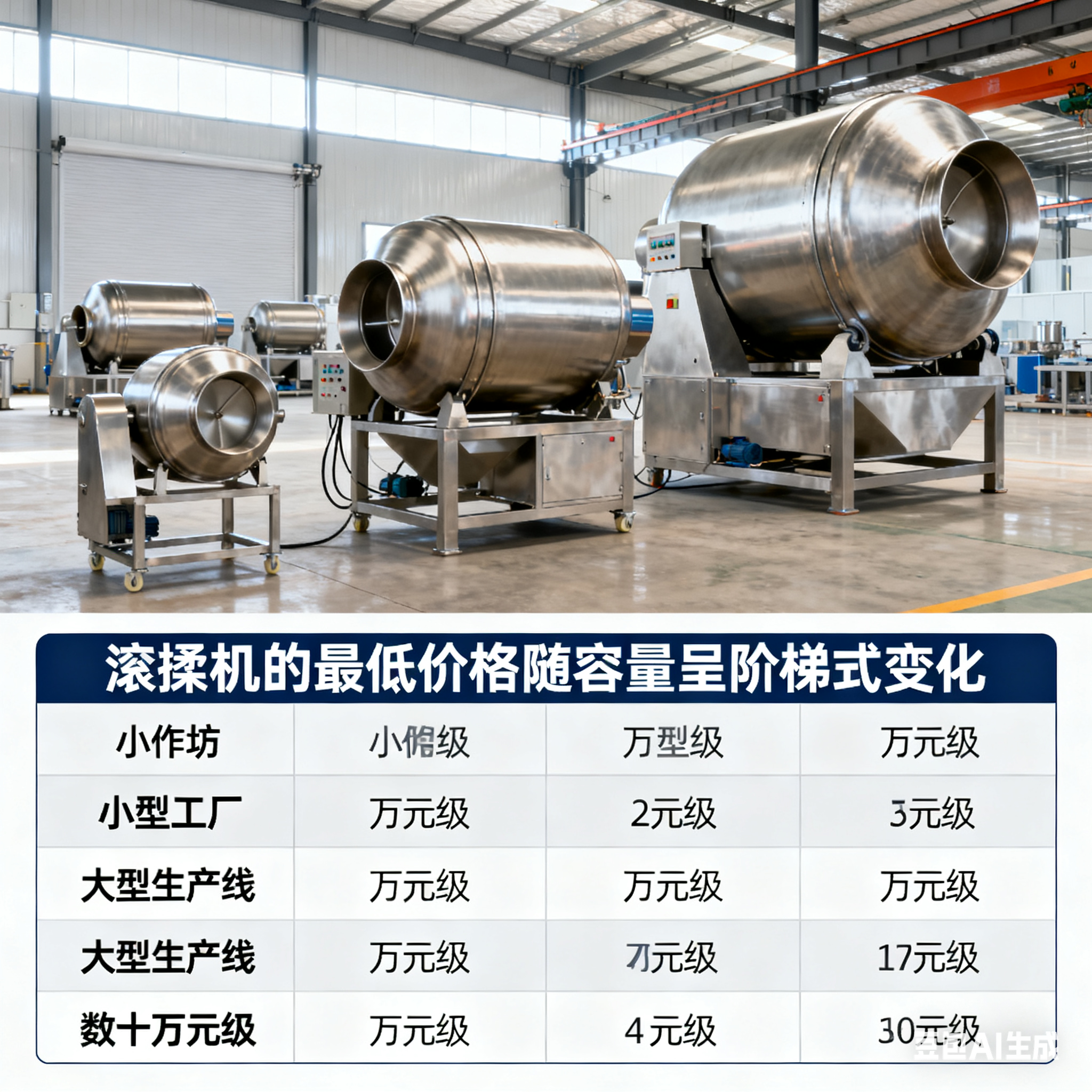 真空聚力・价适其位 —— 实力供应商滚揉机价格体系与选购指南(2)