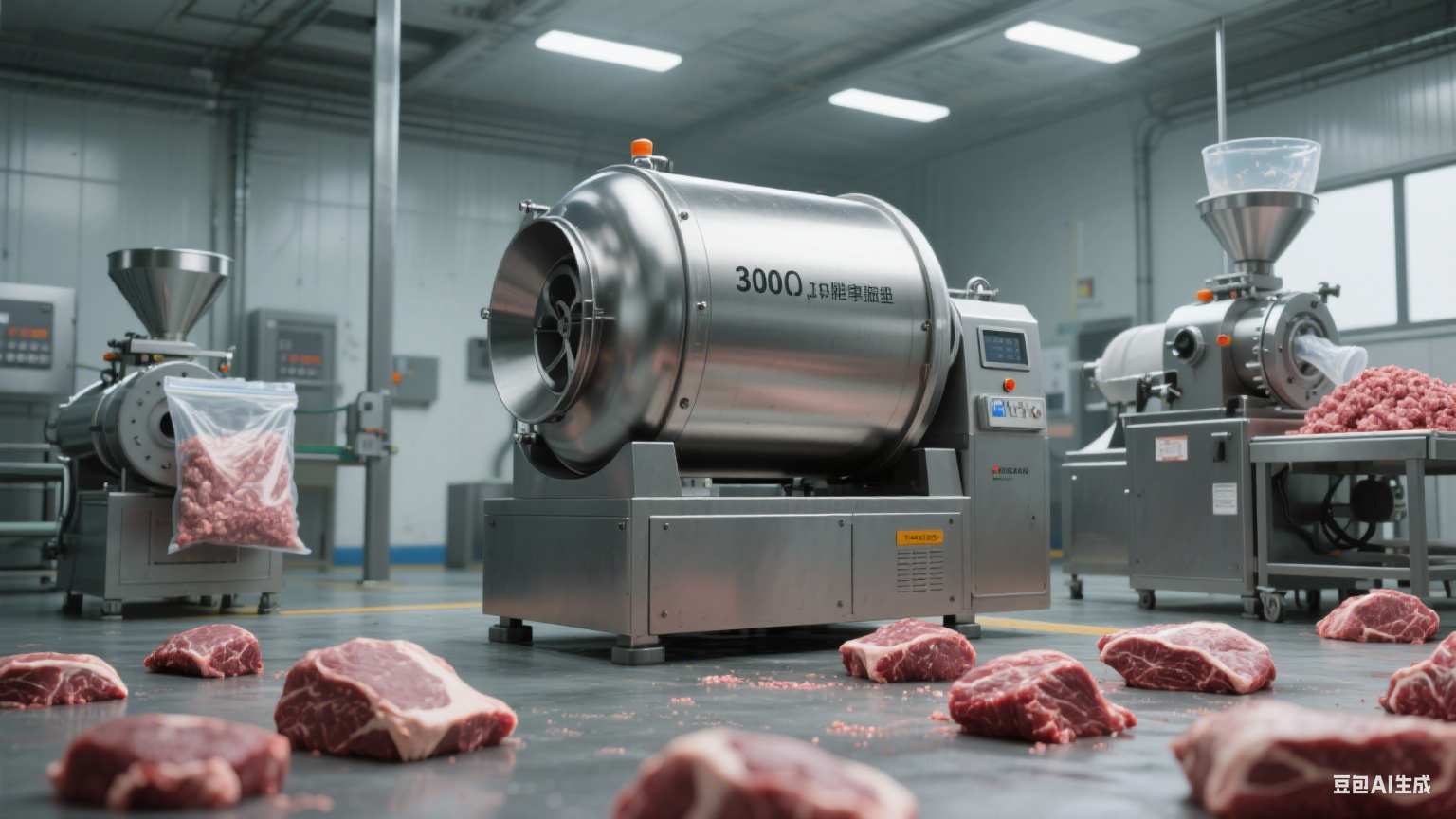 解密食品加工核心装备：滚揉机滚筒容积的科学维度与应用智慧(2)