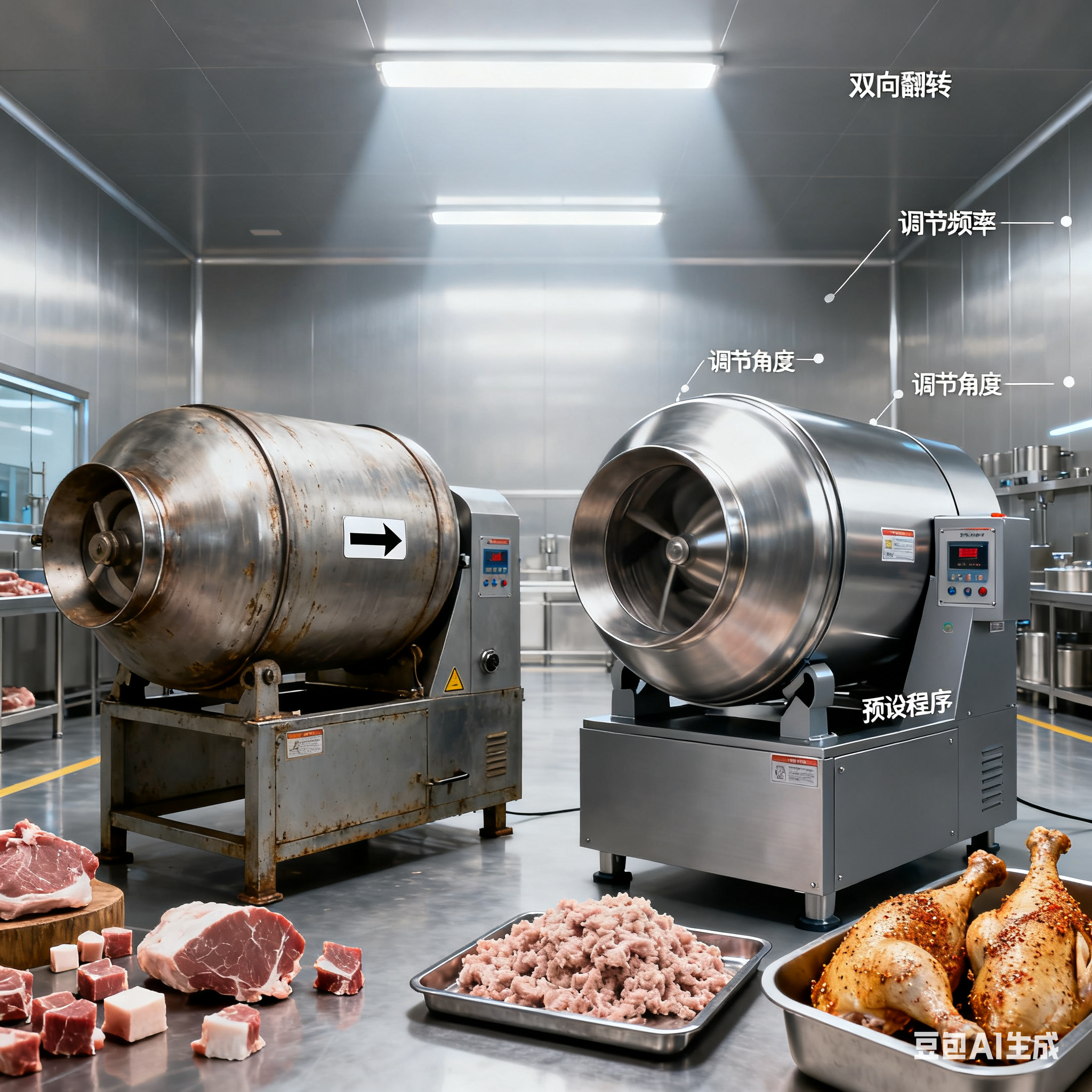 新式真空滚揉机比老式好在哪？这些改良很贴心(2)