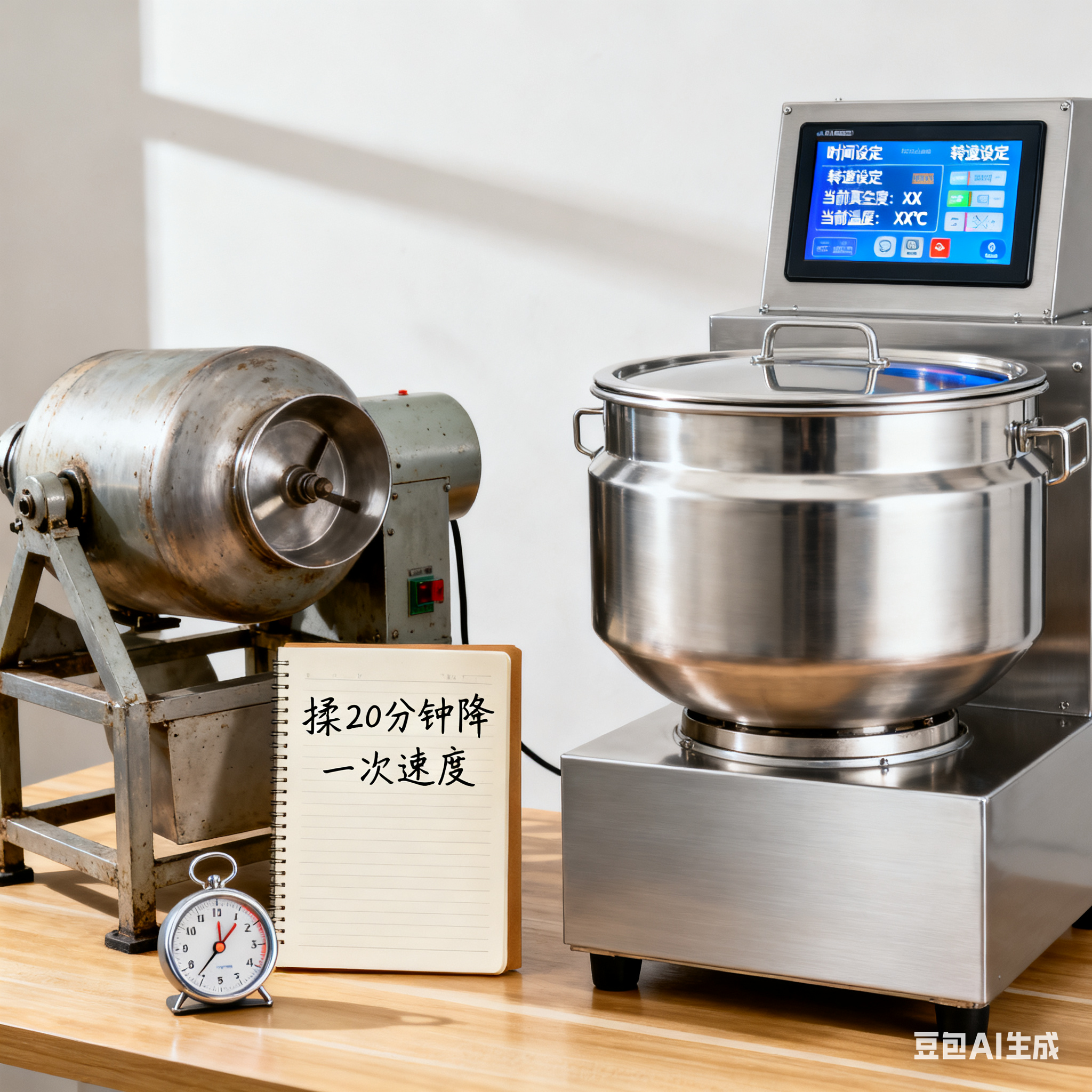 新式真空滚揉机比老式好在哪？这些改良很贴心(3)