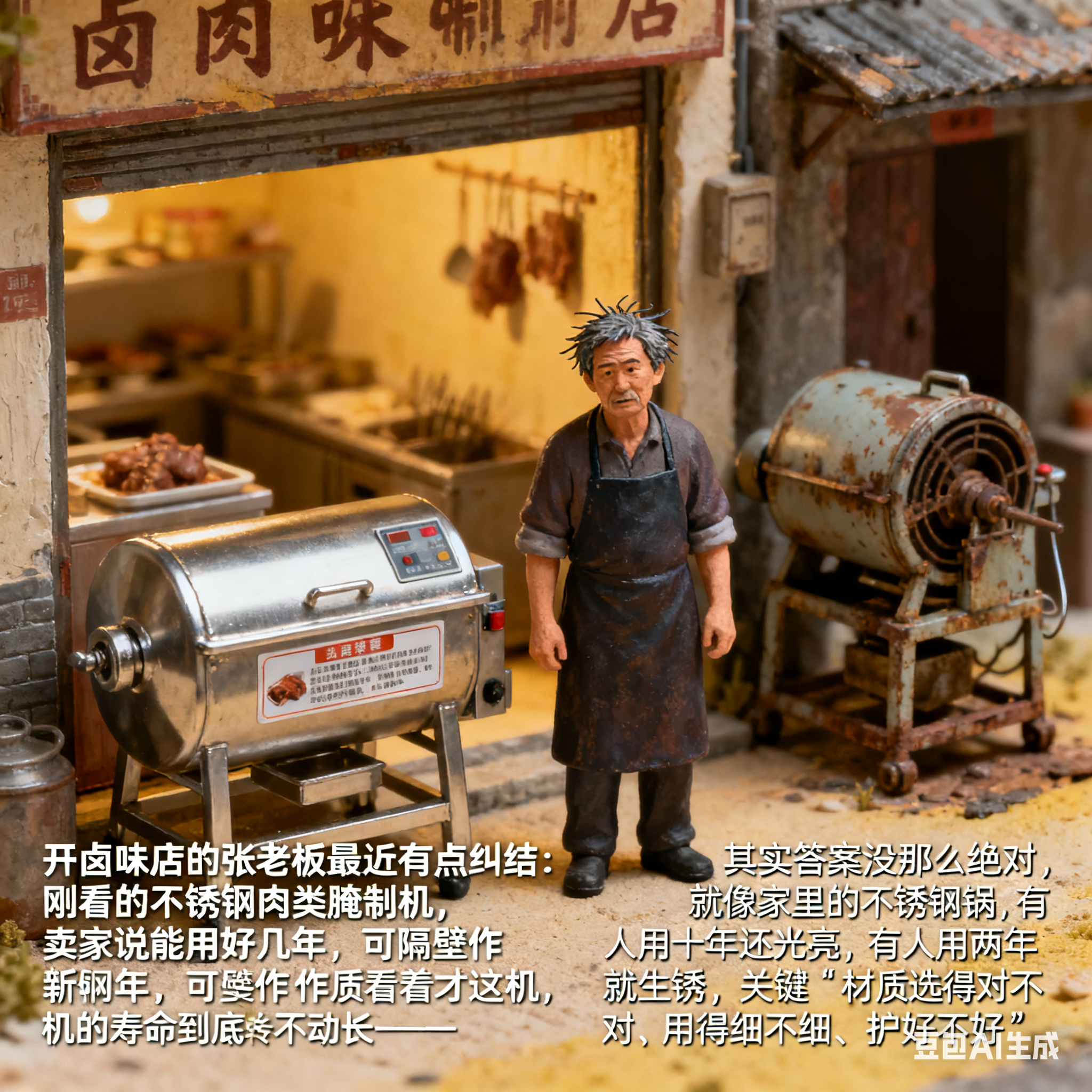 不锈钢肉类腌制机，寿命到底长不长？(1)