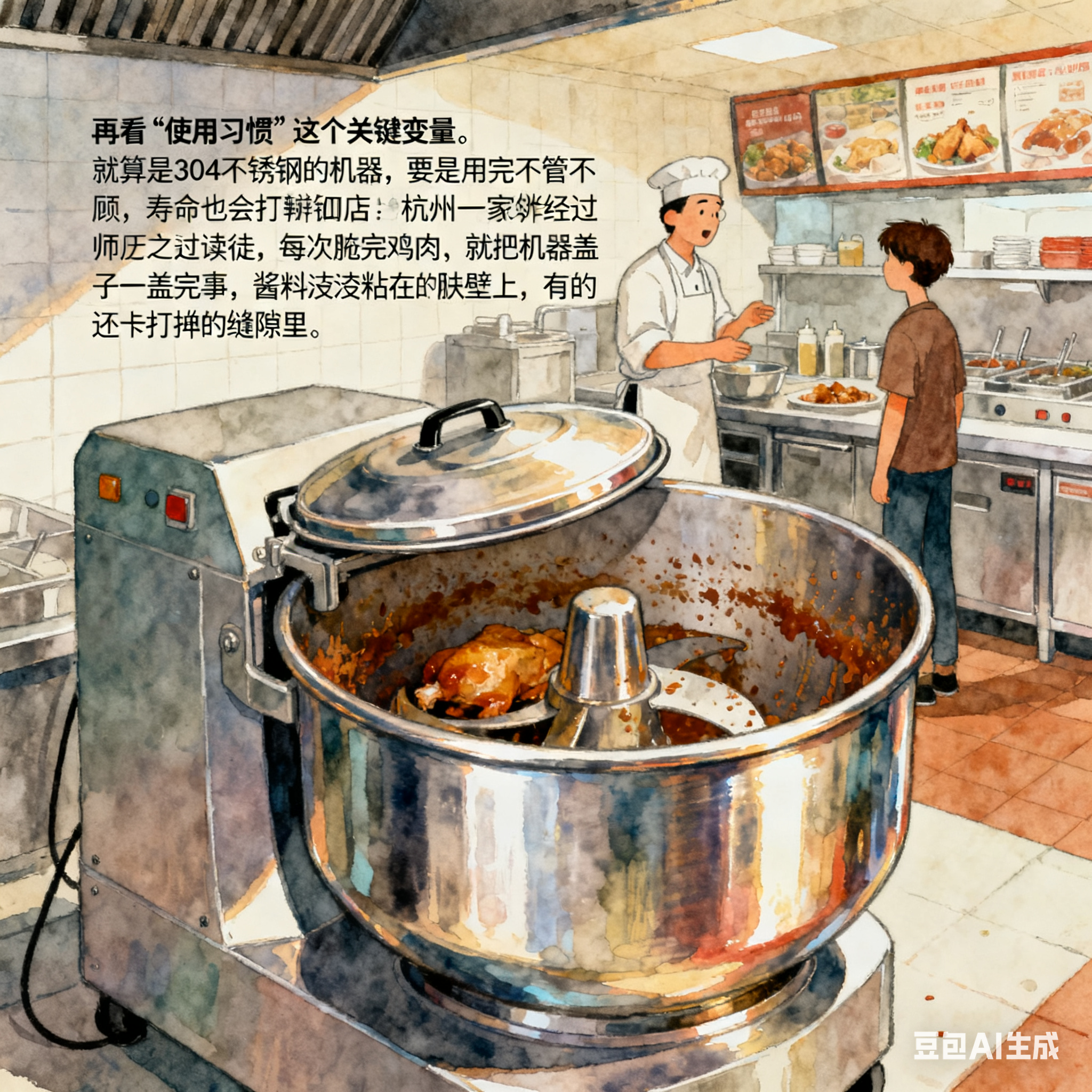 不锈钢肉类腌制机，寿命到底长不长？(3)