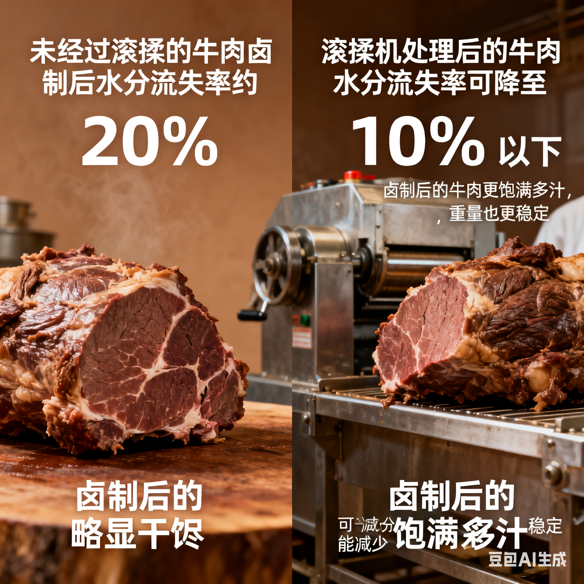 牛肉真空滚揉机，到底有啥作用？(4)