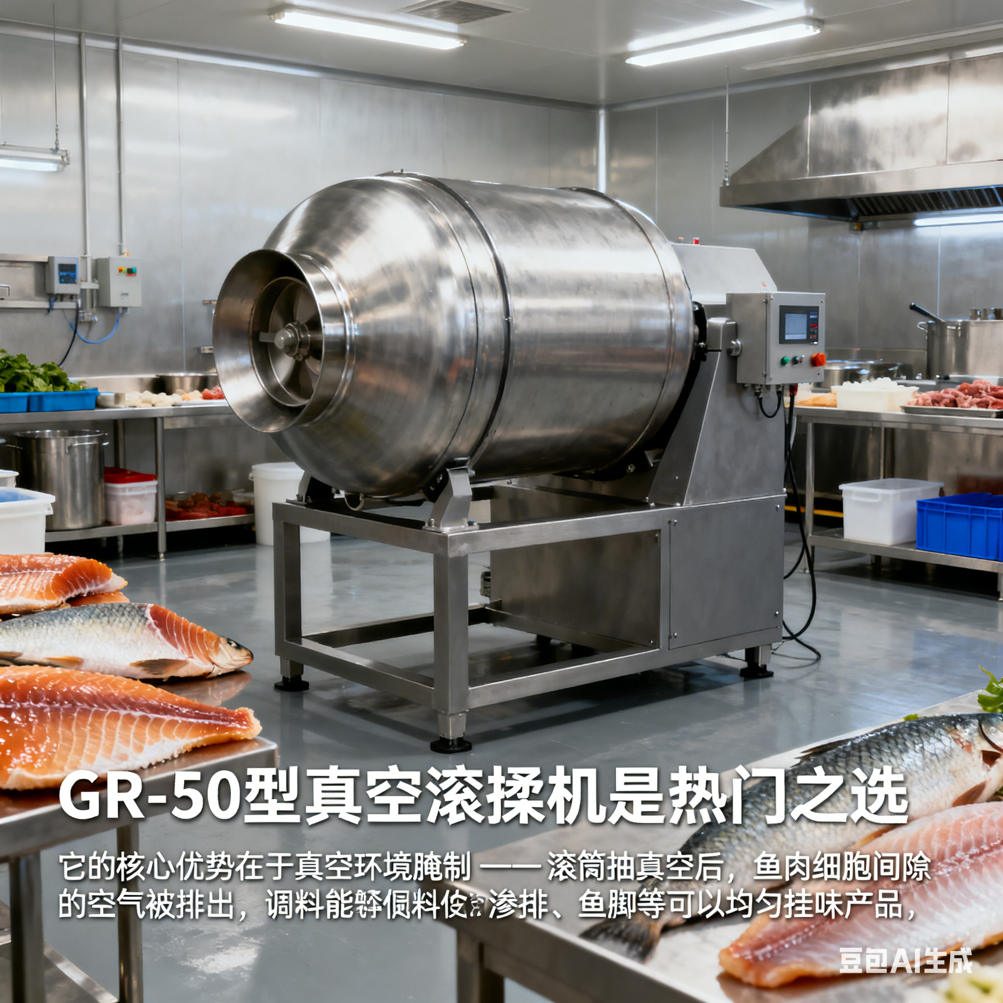 鱼肉滚揉机怎么选？这些型号可参考(3)